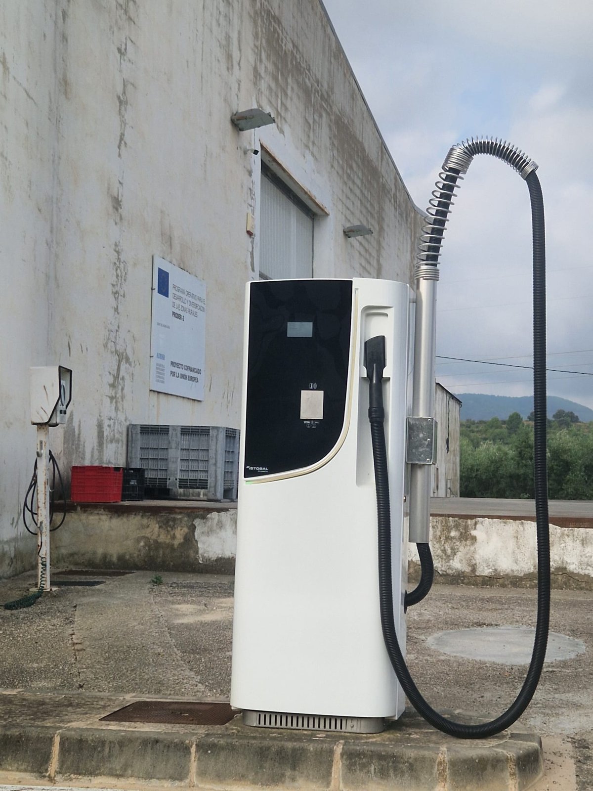 Punto de aspirado Istobal en la gasolinera